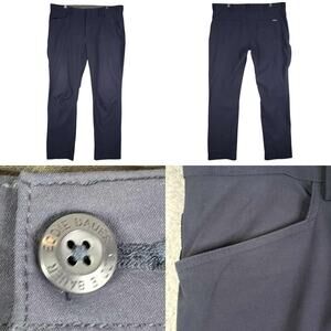 Eddie Bauer Pants Size 38X32 Blue Adventure Trek Straight Hiking Stretch